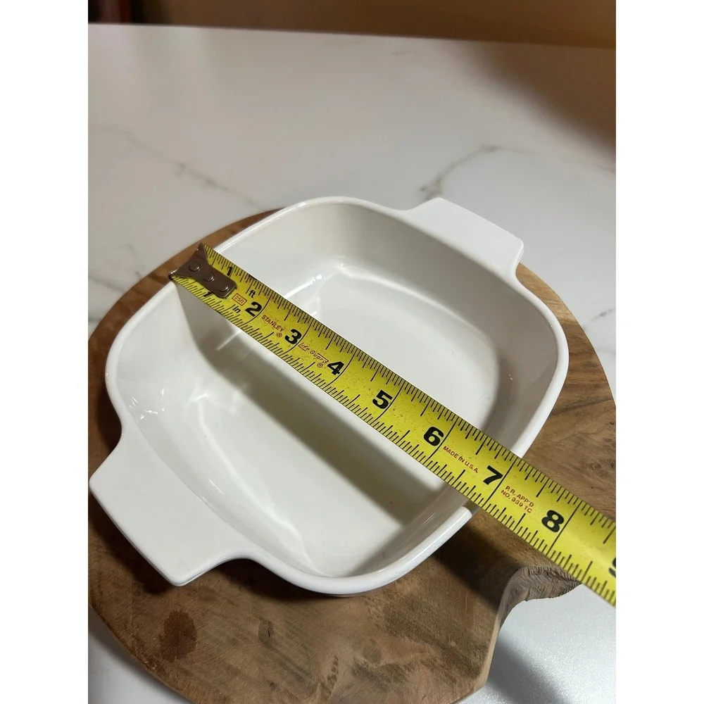 Corning Ware Wildflower Casserole Dish with Lid Vintage‎ 7 inch Square Baker
